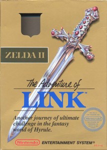 Zelda II - Box Art, Cover