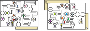 Grandia - Tower of Temptation Map, Level 2 & 3