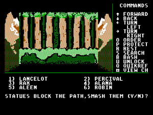 Might and Magic I - Actual Forest Wall