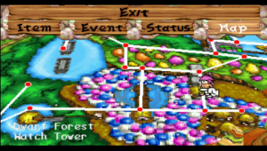 In-game Map of Tomba!