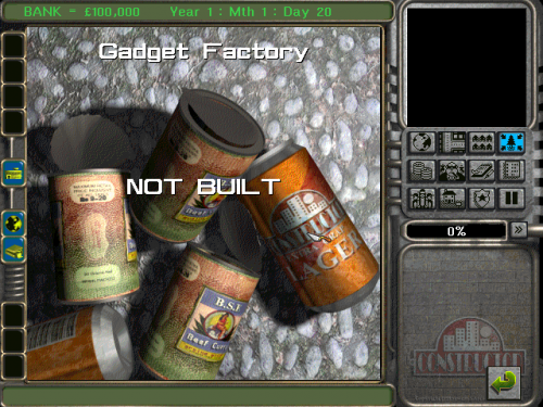 Constructor - Gadget Factory