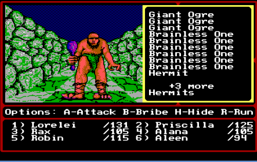 Might and Magic Book Two - Giant Ogre