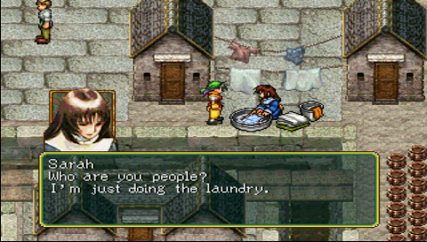 Suikoden - Laundry lady