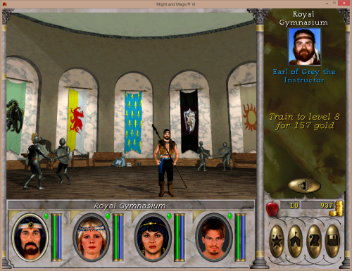 Might and Magic 6 - Training