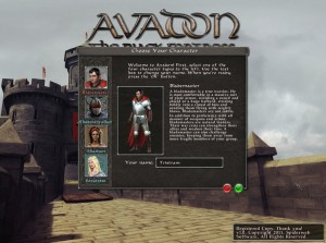 Avadon - Screen