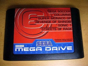Sega Mega Drive, Genesis - 6 in 1 Cartridge