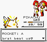 Pokemon Yellow - Team Rocket
