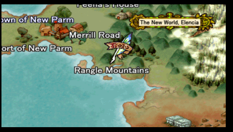 Grandia - World Map