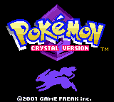 Pokemon Crystal - Title