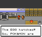 Pokemon Crystal - Egg Hatched