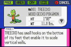 Pokemon Ruby - Treecko