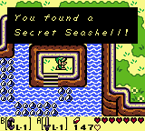 Zelda - Link's Awakening DX - Secret Seashell