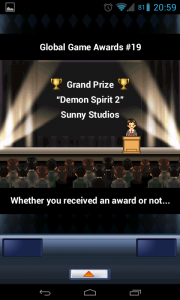Game Dev Story - Grand Prize