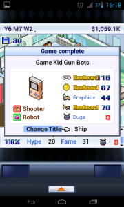 Game Dev Story - Robot Shooter