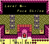 Zelda - Link's Awakening DX - Face Shrine