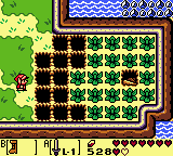 Zelda - Link's Awakening DX - Grass Staircase