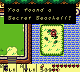Zelda - Link's Awakening DX - Seashell Island