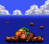 Zelda - Link's Awakening DX - Link Waking Up