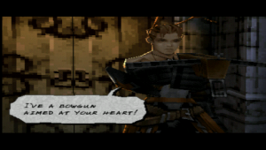 Vagrant Story - Ashley and a Bowgun