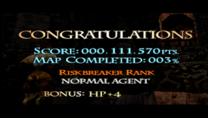 Vagrant Story - Boss Victory Screen
