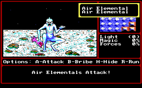 Might and Magic Book Two - Air Elemental
