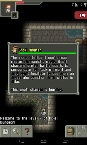 Pixel Dungeon - Gnoll Shaman
