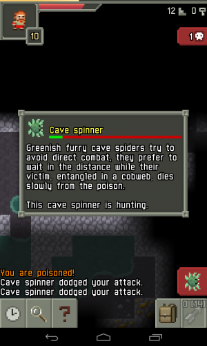Pixel Dungeon - Cave Spinner