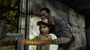 The Walking Dead - Clementine Learning to Shoot