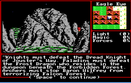 Might and Magic Book Two - Mount Fairview