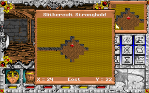 Might and Magic 3 - Northeast of Slithercult