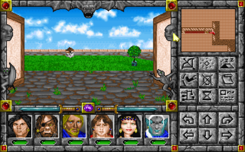 Might and Magic: World of Xeen - Auto-Map