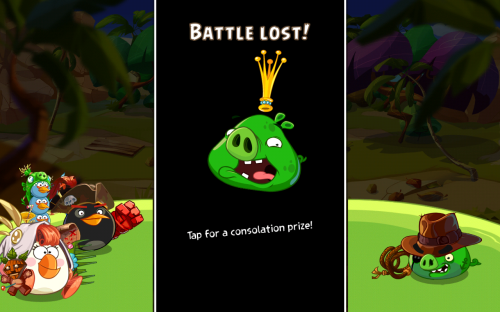 Angry Birds Epic - Battle Lost