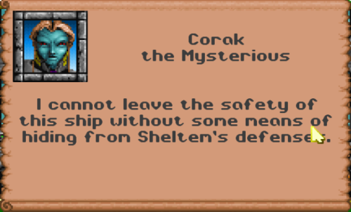 Might and Magic: World of Xeen - Corak