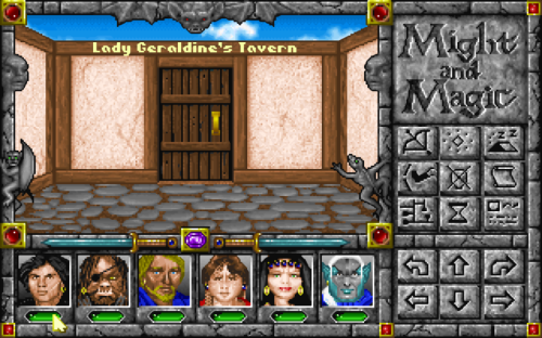Might and Magic: World of Xeen - Door To Tavern