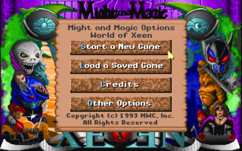Might and Magic: World of Xeen - New Game