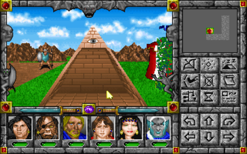 Might and Magic: World of Xeen - Pyramid