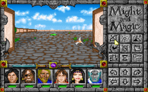Might and Magic: World of Xeen - Shooting