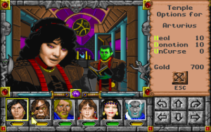 Might and Magic: World of Xeen - Temple