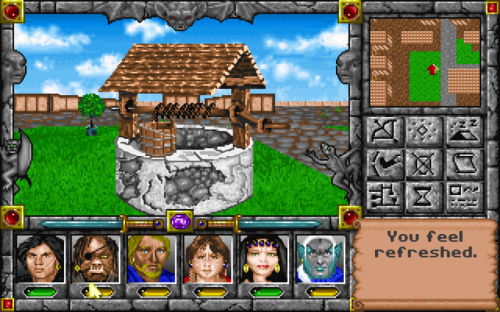 Might and Magic: World of Xeen - Well restored