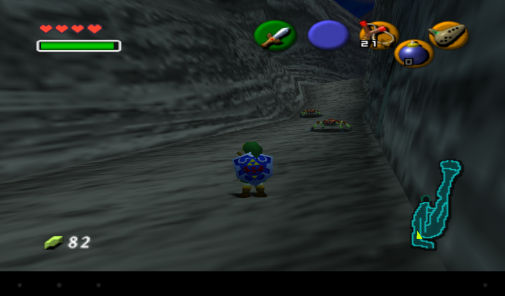 I'm playing Ocarina Of Time on M64 plus hut some textures glitch out or  flicker,how do i fix it? : r/EmulationOnAndroid