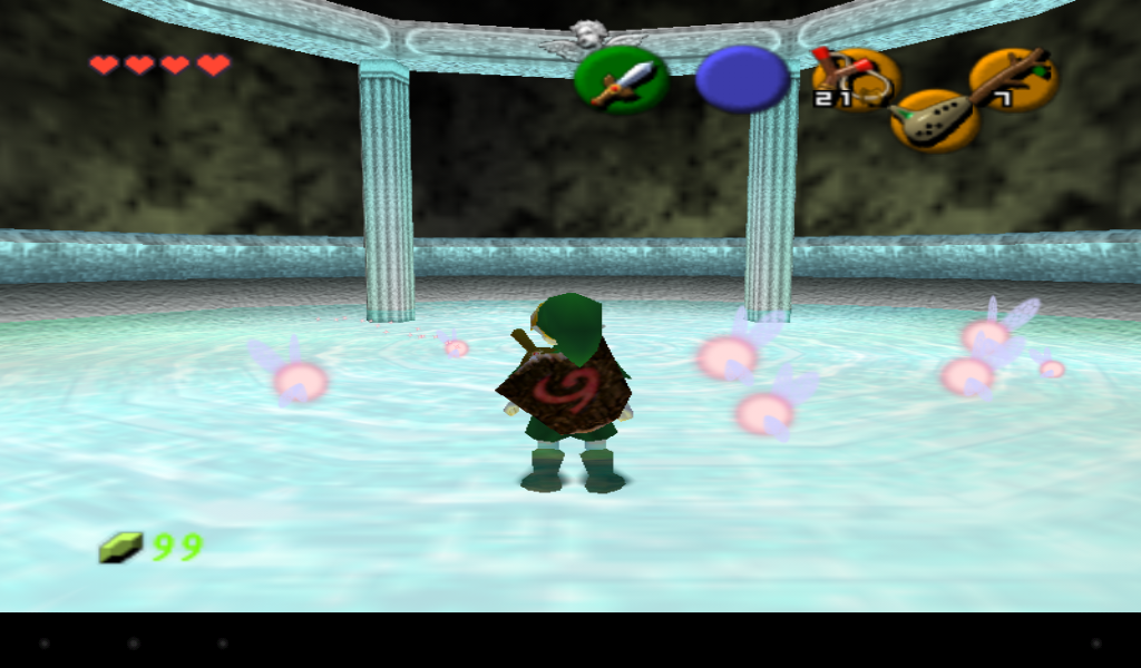 I'm playing Ocarina Of Time on M64 plus hut some textures glitch out or  flicker,how do i fix it? : r/EmulationOnAndroid