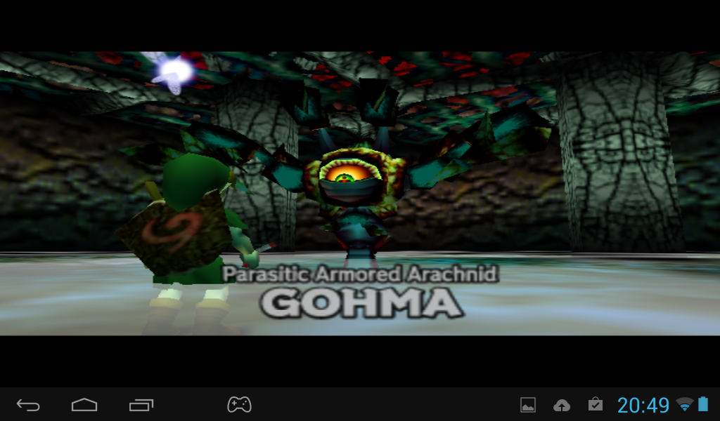 The Legend of Zelda: Ocarina of Time on Android 