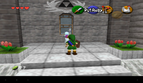 Ocarina of Time -Meeting Zelda