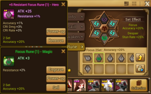 Summoners War - Monster runes