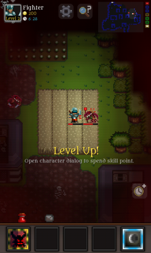 Cardinal Quest - 18 Level Up