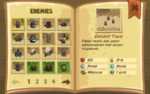 Kingdom Rush : Frontiers - 12 Encyclopedia - Enemies