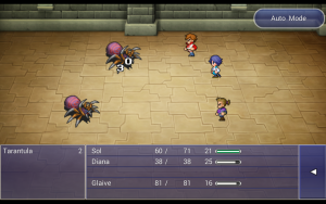 Final Fantasy Dimensions - 16 Auto-battle