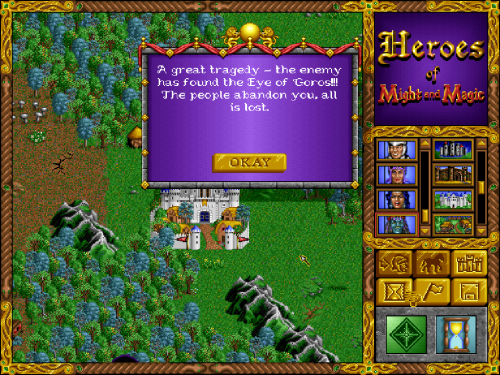 Heroes of Might and Magic - The enemy won