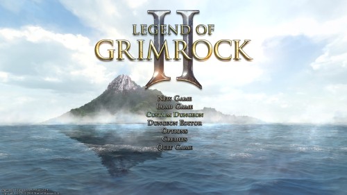 Legend of Grimrock 2 - The Main Menu
