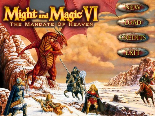 Might and Magic 6 - Main Menu